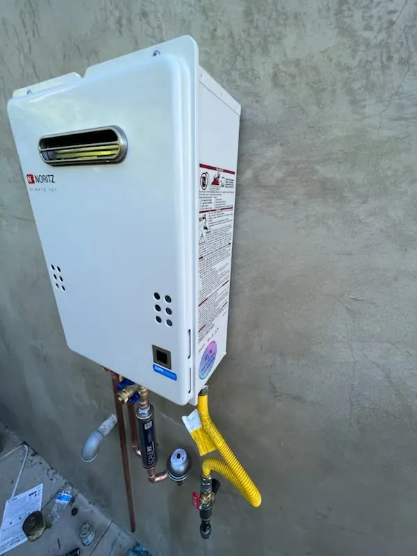 Tankless water heater installation for Vernon homes